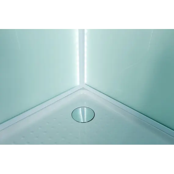 Душевая кабина Esbano ES-L115CR  L/R с крышей и LED освещением 85х115