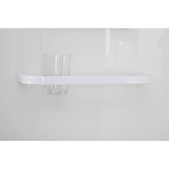 Душевая кабина Esbano ESW-90CR/100CR четверть круга с прозрач.стекло, белый профиль