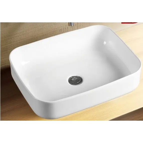 Раковина накладная ESBANO "ASTANES" (white) 500x390x130