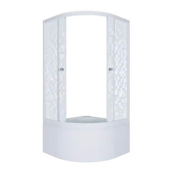 Душевое ограждение Triton МОЗАИКА Б (высокий поддон) 90х90