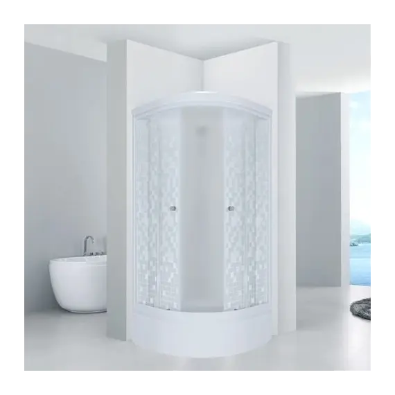 Душевое ограждение Triton МОЗАИКА В (средний поддон)