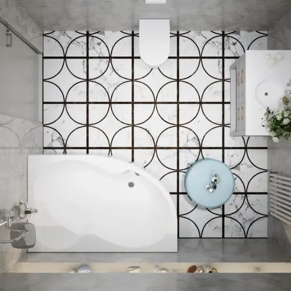 Ванна акриловая Triton Мари 170х110 левая / правая