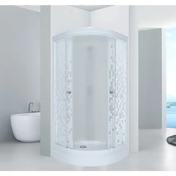 Душевое ограждение  Triton МОЗАИКА А (низкий поддон)