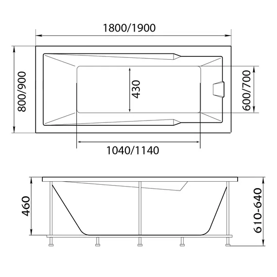 Ванна 1Marka RAGUZA
