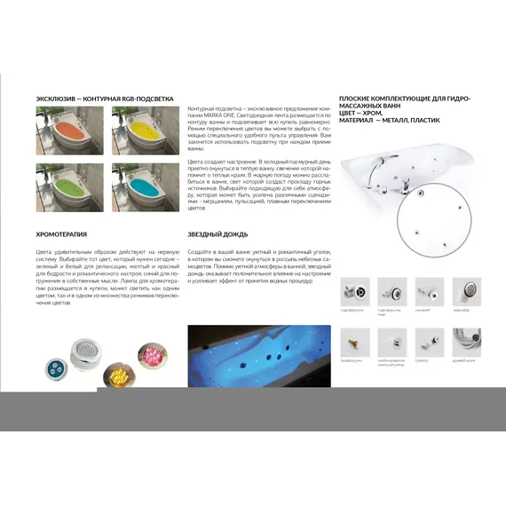 Ванна акриловая  1Marka  GRACIA  L/R