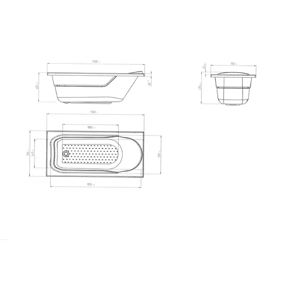 Ванна Poseidon Mila