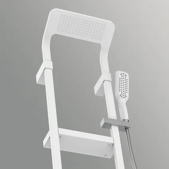 Душевая панель Black&White  W1210 Shine White (1300х405x230)