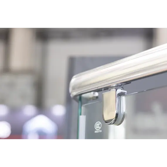 Душевое  ограждение  NG-6605-08  трапеция, дверь распашная, без поддона 90*90