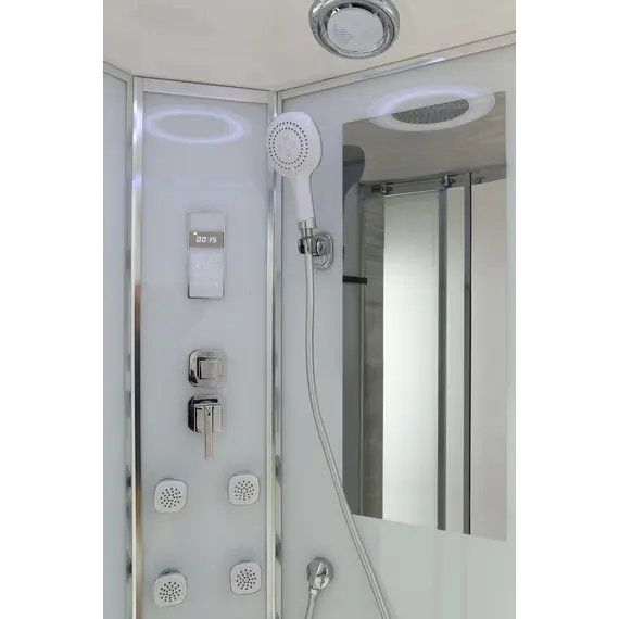 Душевая кабина Black & White G5503-900  90х90х215 с гидромассажем