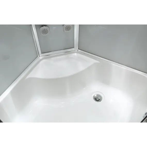 Душевая кабина Black & White G5503-900  90х90х215 с гидромассажем