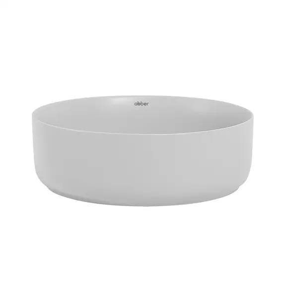 Раковина накладная ABBER Bequem AC2108MLG светло-серая матовая