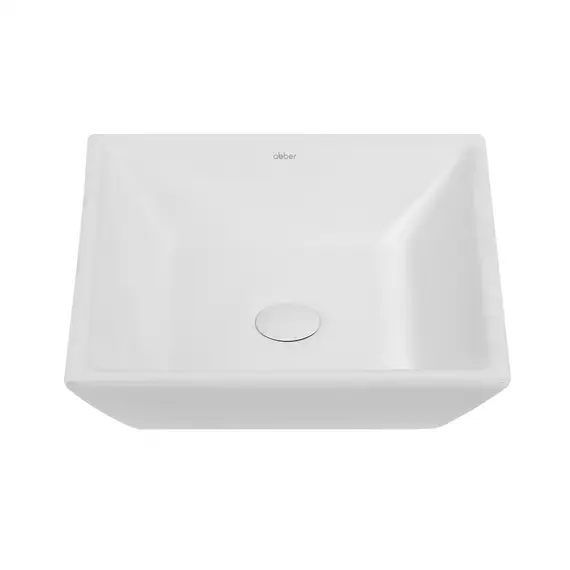 Раковина накладная ABBER Rechteck AC2214 белая