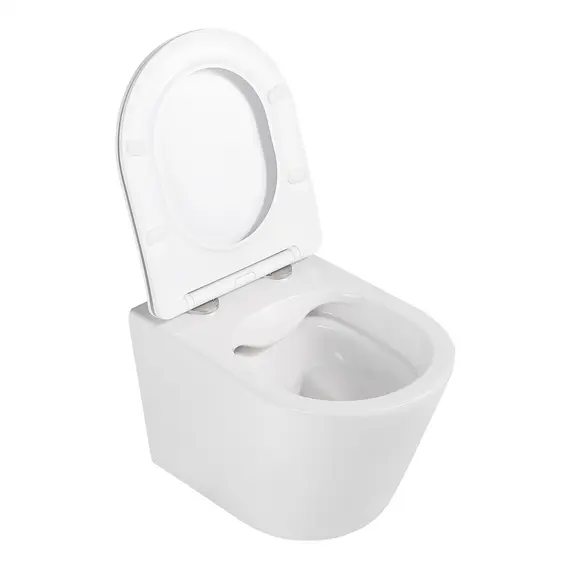 Унитаз ABBER Bequem AC1102 подвесной белый, безободковый