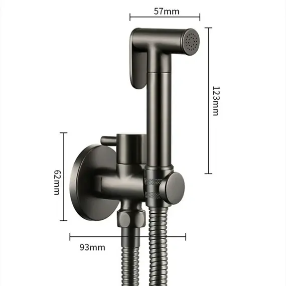 Душ гигиенический ACWEN 82217GG  графит