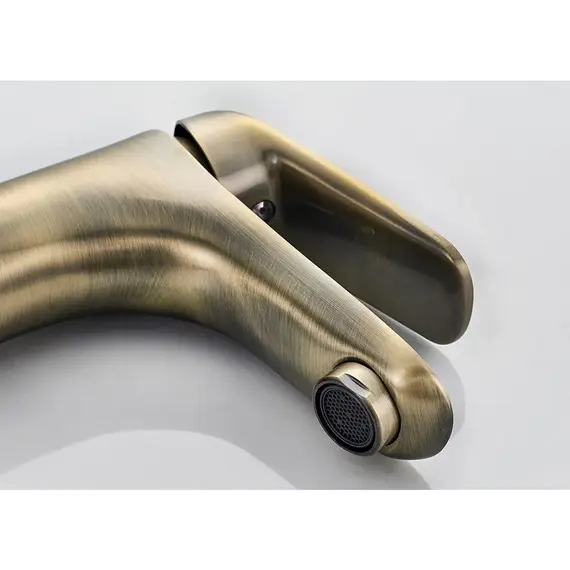 Смеситель для раковины ACWEN FT810023MG мат.золото на 1 воду