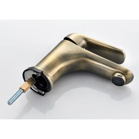 Смеситель для раковины ACWEN FT810023MG мат.золото на 1 воду