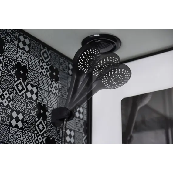 Душевая кабина Esbano ESB-80CR/90CR/100CR четверть круга с крышей