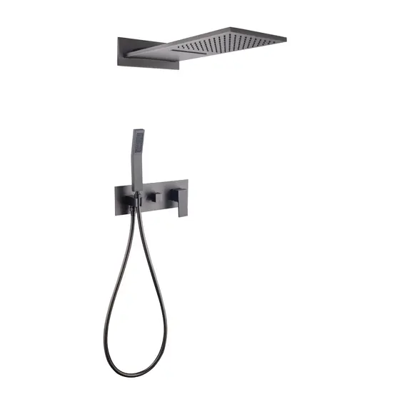Душевая система ACWEN 2210D встраиваемая , оружейная сталь
