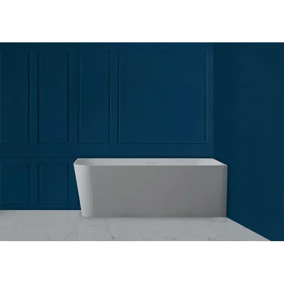 Ванна из искусственного камня ABBER Stein AS9621-1.7 L/R белая матовая 170х75