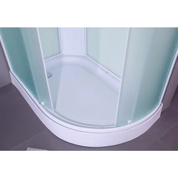 Душевая кабина асимметричная Timo ECO TE-0702 L/R , 120*80*218  низкий поддон