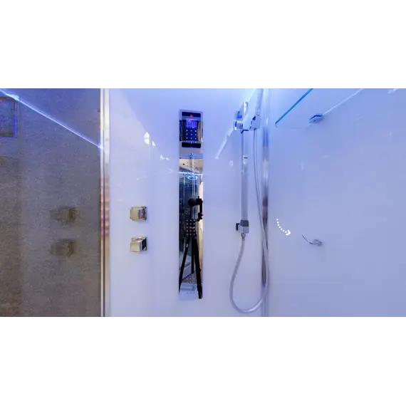 Душевая кабина прямоуг. Timo PREMIUM HELKA H-515 L/R, 120х90, Г/М, баня, электрика , хромотерапия