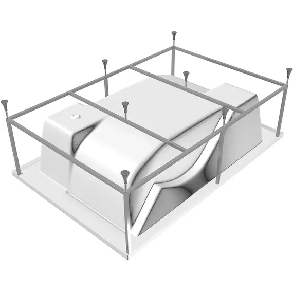 Ванна  акриловая  Vayer Kasandra 195*135