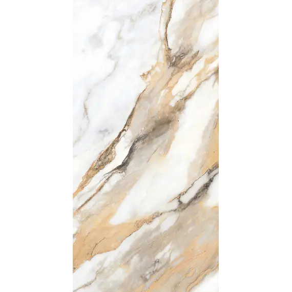 Керамогранит Borghini_GT Белый  карвинг/полированная