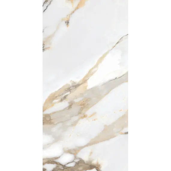 Керамогранит Borghini_GT Белый  карвинг/полированная