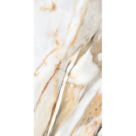 Керамогранит Borghini_GT Белый  карвинг/полированная