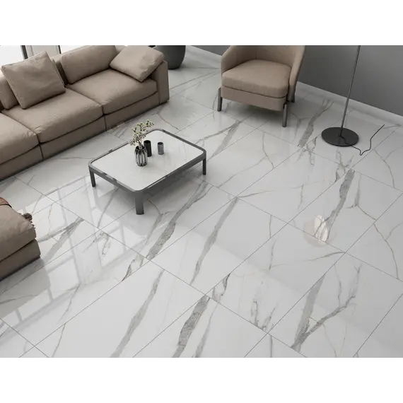 Керамогранит Angel Statuario_GT Белый 60x120 полир