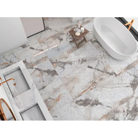 Керамогранит Gabriel_GT Белый  60x60/60х120 полир.