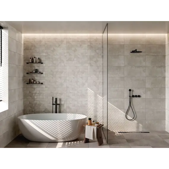 Настенная плита Quarto_GT Серый 30x60 _декор