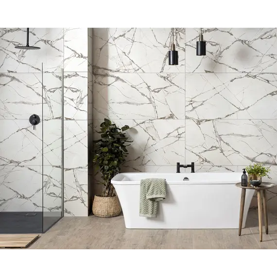 Керамогранит Timeline_GT Белый  60x120 карвинг