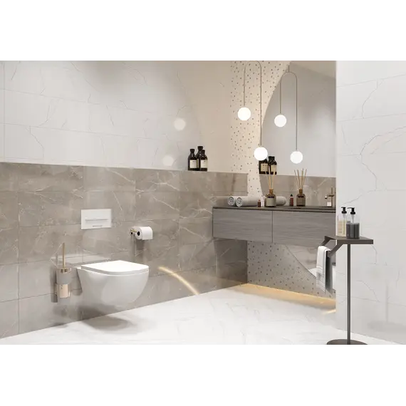 Плитка облиц. Siluet орнамент GT Белый  50*25