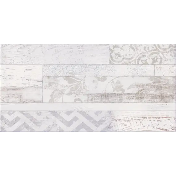 Плитка облиц. San Remo Белый  50*25 геометрия