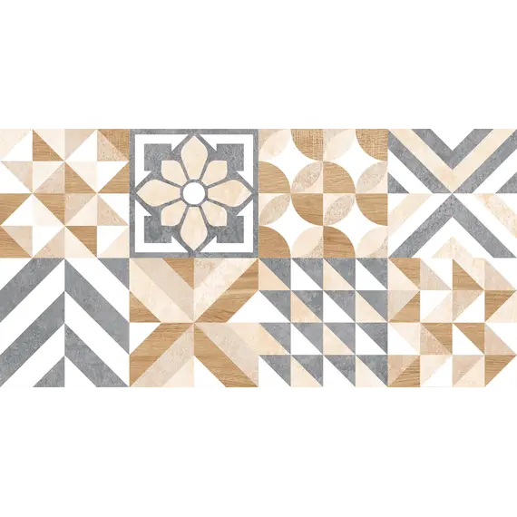 Плитка облиц. Marmaris GT Белый  50*25 пэчворк