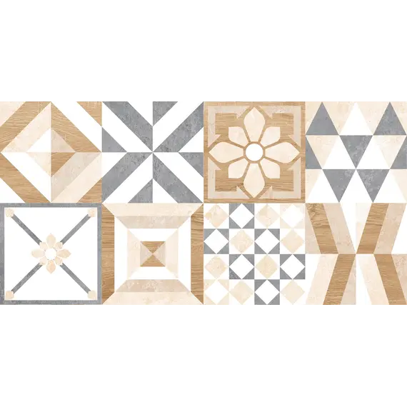 Плитка облиц. Marmaris GT Белый  50*25 пэчворк