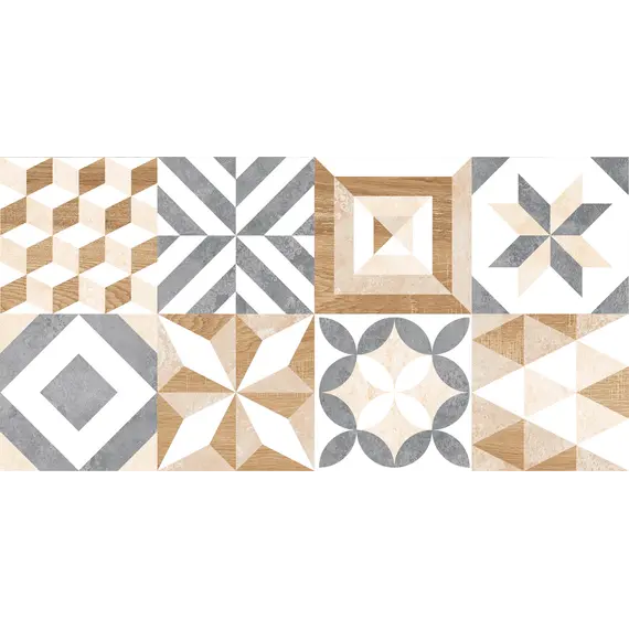 Плитка облиц. Marmaris GT Белый  50*25 пэчворк