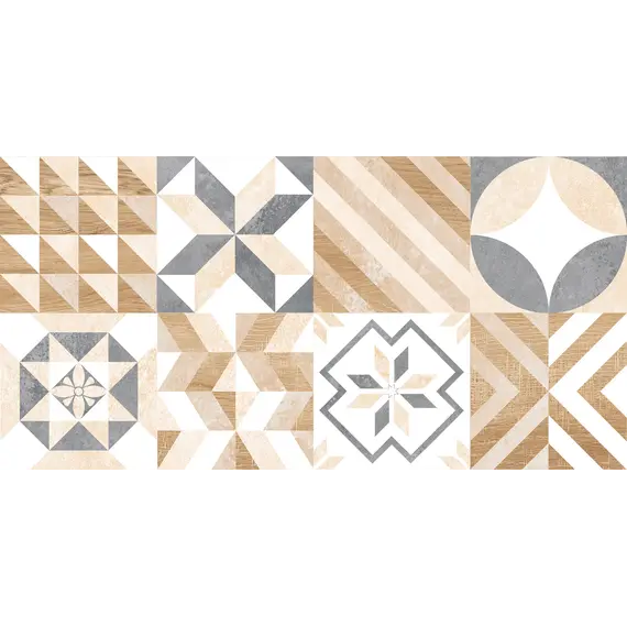 Плитка облиц. Marmaris GT Белый  50*25 пэчворк