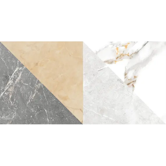 Плитка облиц. Capella GT Белый  50*25 геометрия