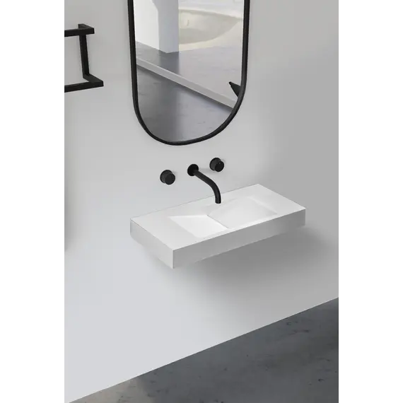 Раковина подвесная ABBER Stein AS2641 белая матовая