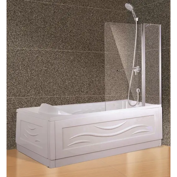 Шторка для ванны Esbano ES-1412,  120 (80+40)х140