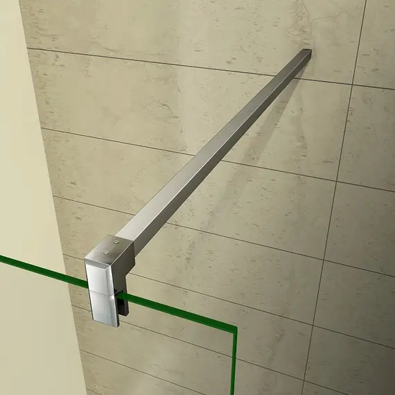 Душевая перегородка Good Door WALK IN SP, черный профиль