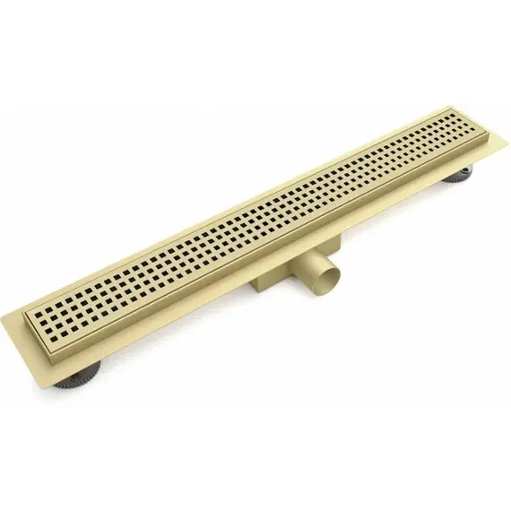 Желоб линейный ESBANO  M-NICE-60SG/70SG/80SG  матовый золотой