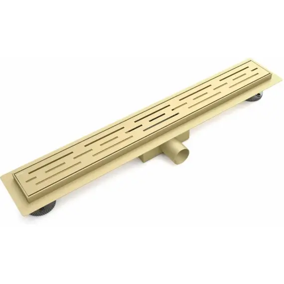 Желоб линейный  ESBANO M-RAIN-60/70/80SG матовый золотой