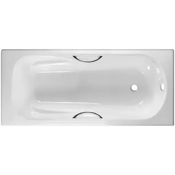 ВАННА чугунная BYON 15 - 170*75   ХР. РУЧКИ