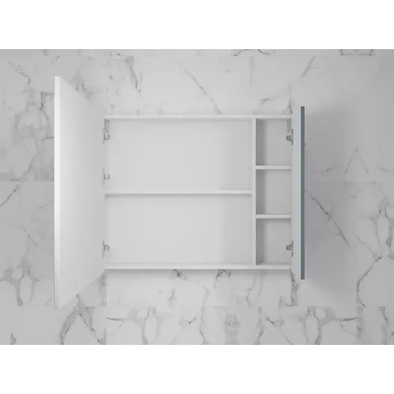 Зеркальный шкаф «Стокгольм»  графит софт