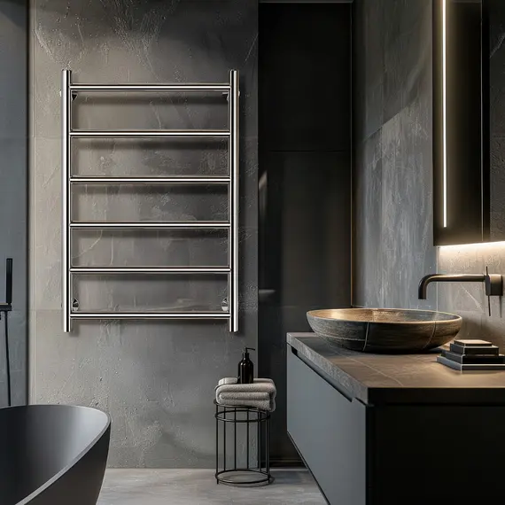 Полотенцесушитель Secado Триада 1 +, электрический L/R хром