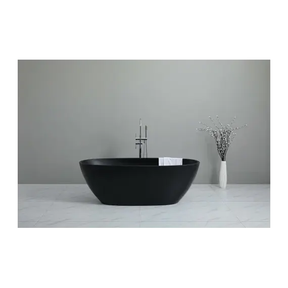 Ванна акриловая Frank F6123 Black/Black  170х81