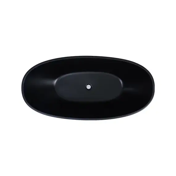 Ванна акриловая Frank F6123 Black/Black  170х81